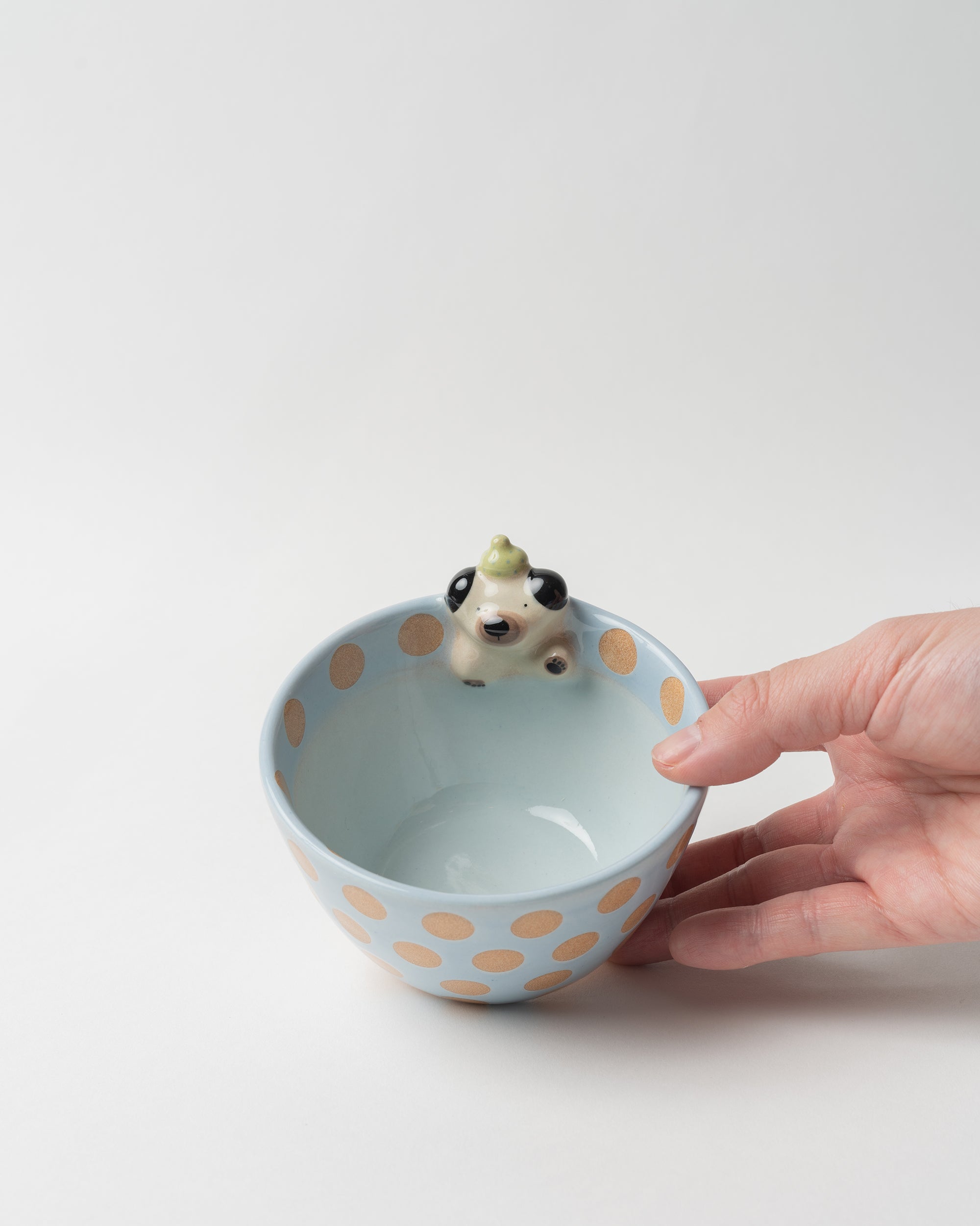 LÄSSIG Service De Table Occasionnel Assiette En Porcelaine Assiette Bol Tasse Dish Set Porcelain Little Chums Cat Grau