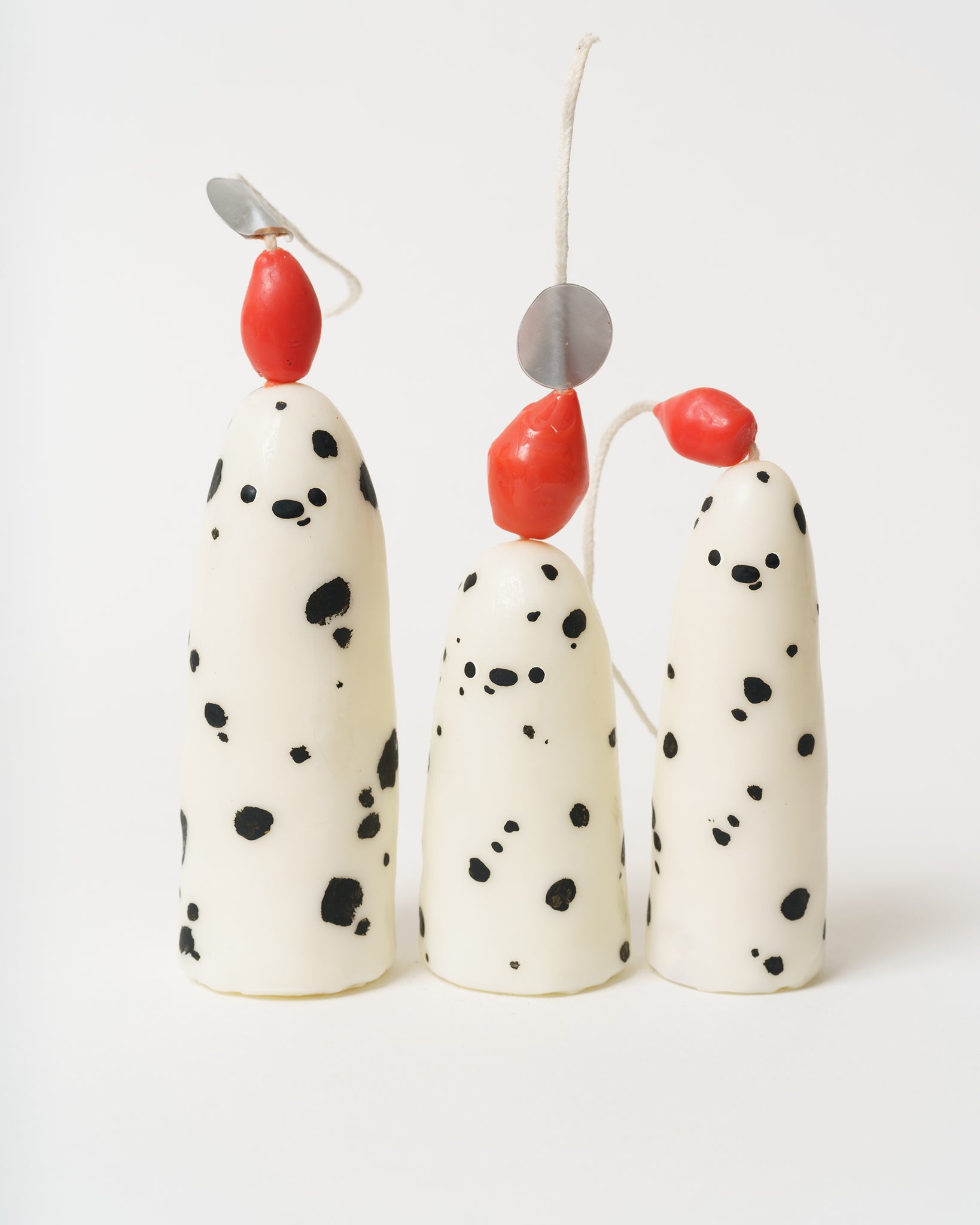 Dalmatian Dog Candle