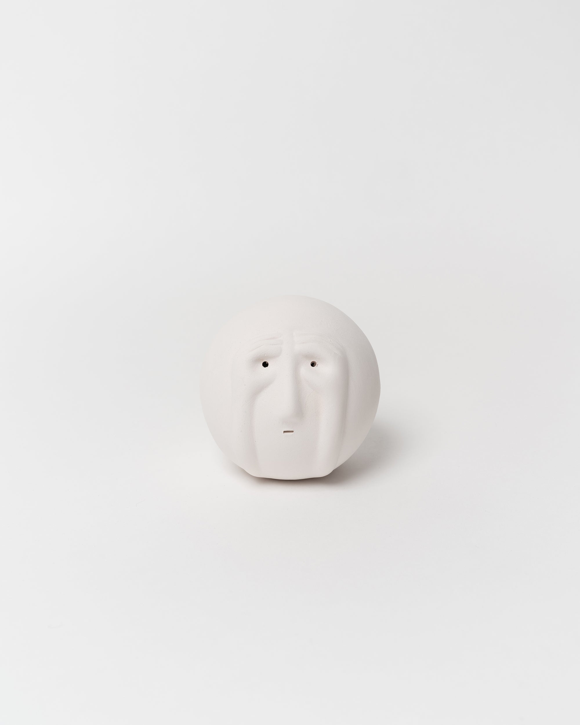 Unique Handmade Ceramic Head Sculpture with Lookout Expression – Bun ...